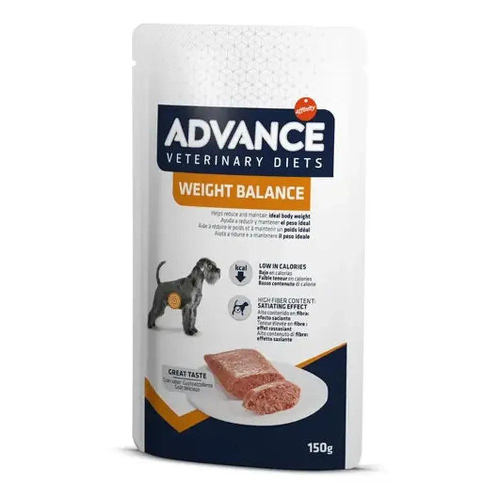 ADVANCE VET Weight Balance Pui, Plic (8x150g), Obezitate, Sățietate