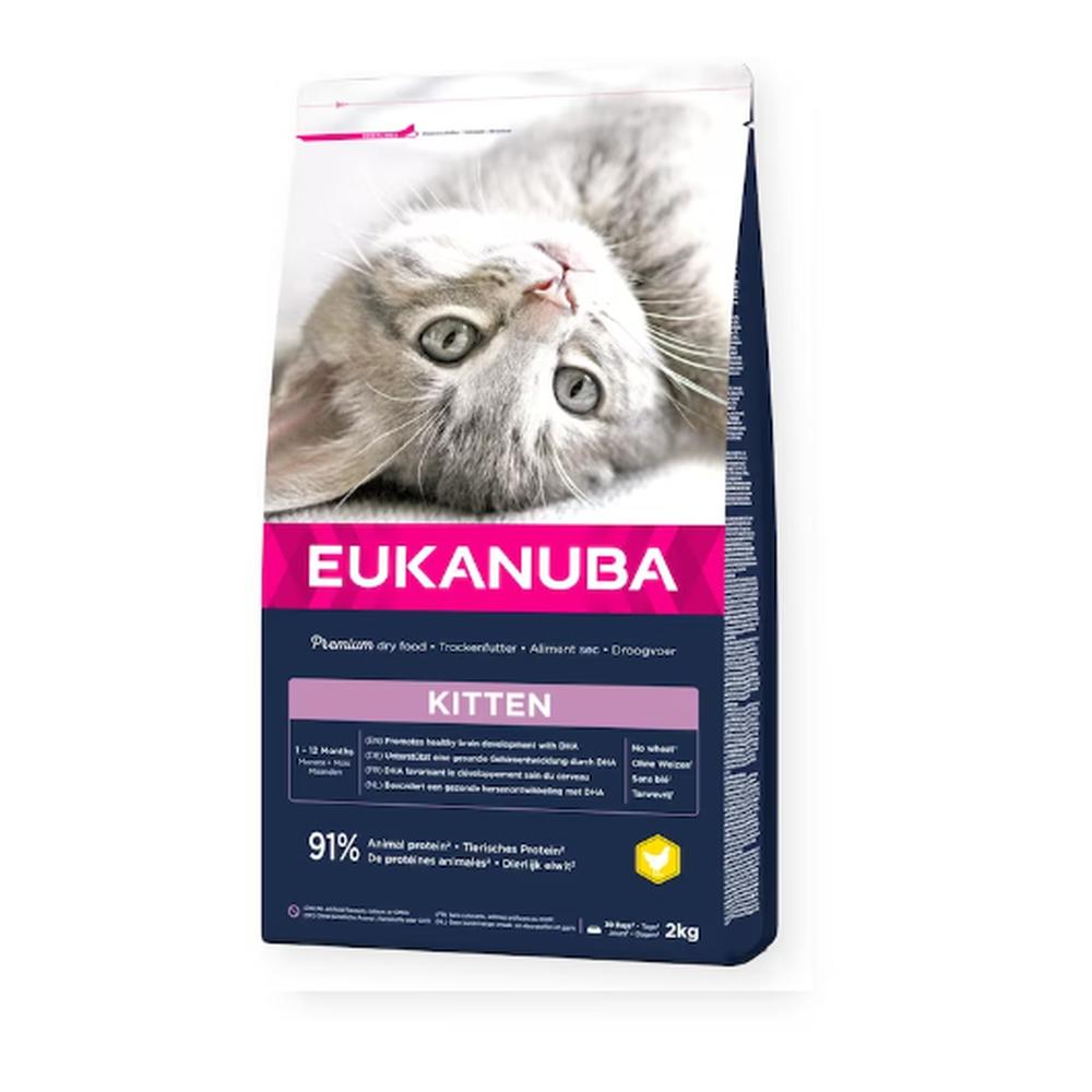 Eukanuba Kitten cu Pui – 2 kg