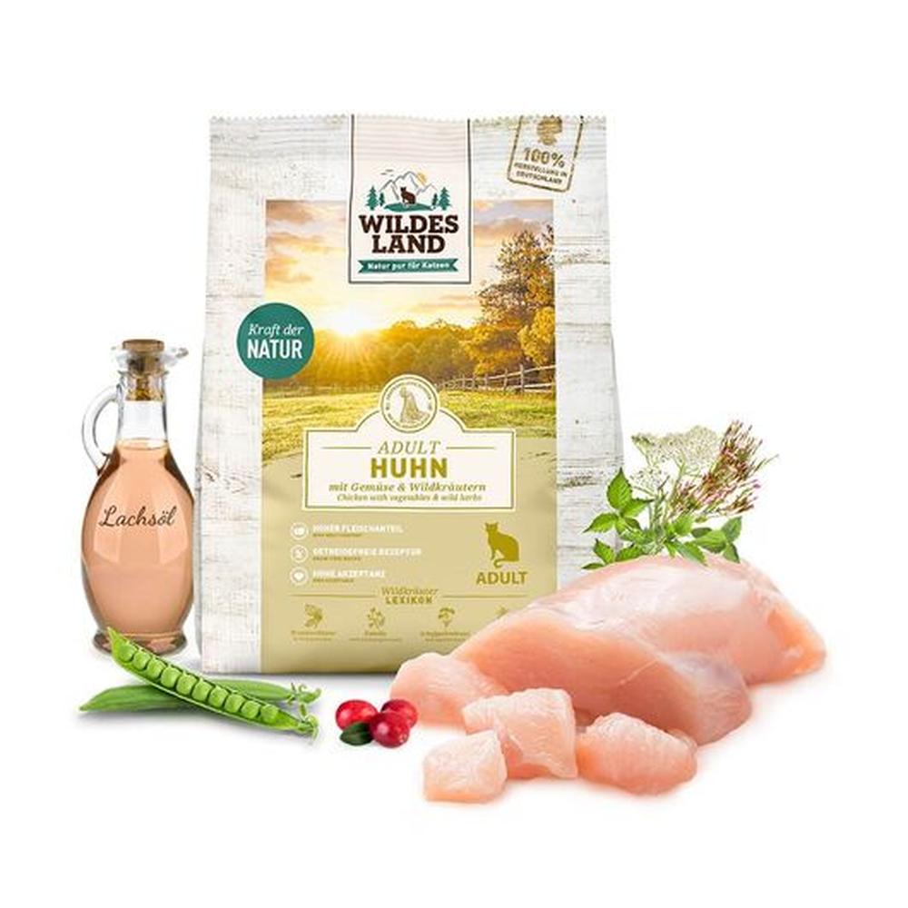 Wildes Land hrana uscata pentru pisici adulte cu carne de pui 400 g