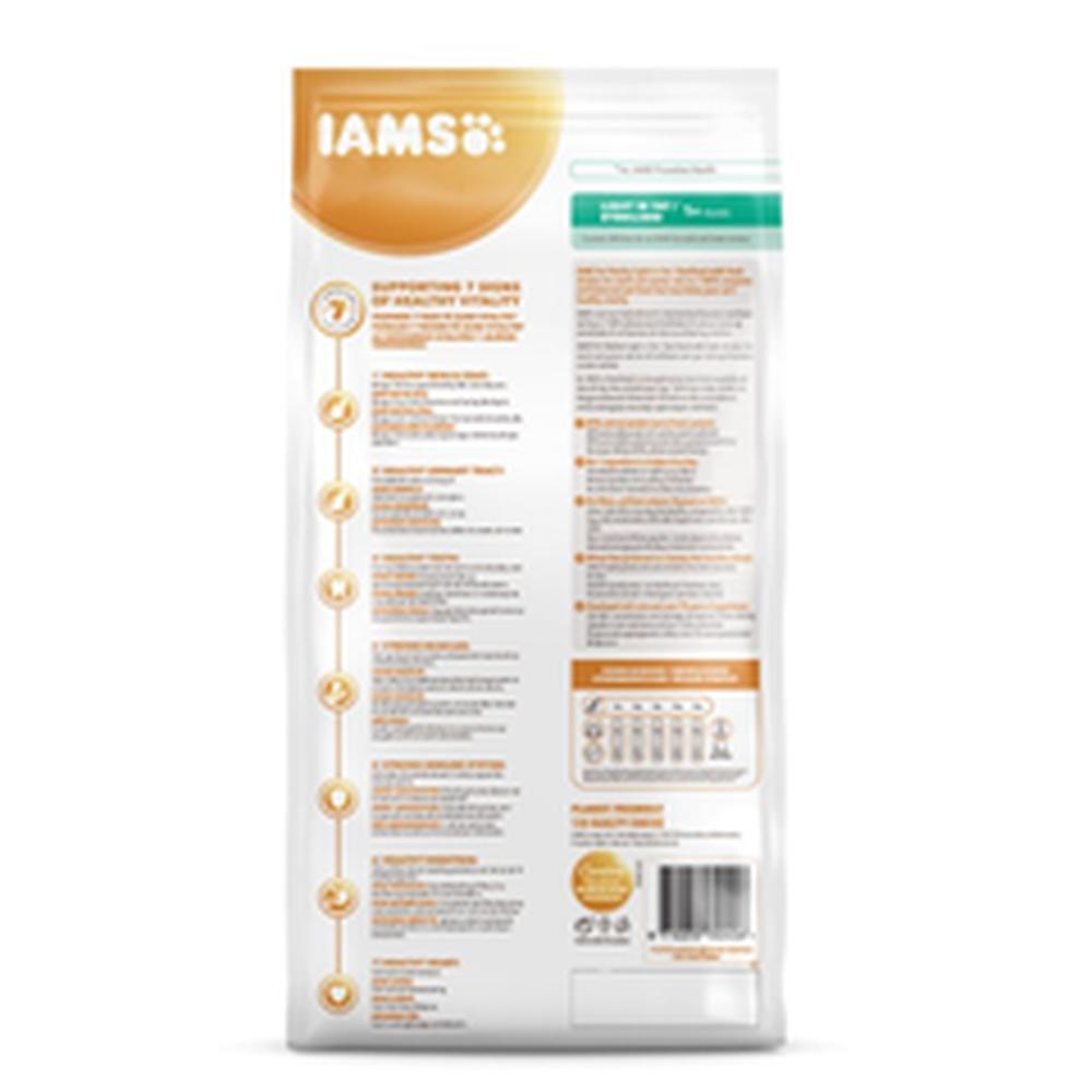 IAMS Vitality Adult Sterilizat/Light Pui, L-Carnitină & Urinar, 10 Kg