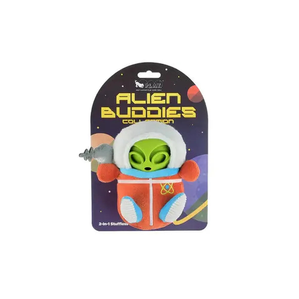 PLAY Jucărie Câini Alien Builder Astro Explorer, Durabilă, Chițăit, Ecologică, Colecția Extratereștri