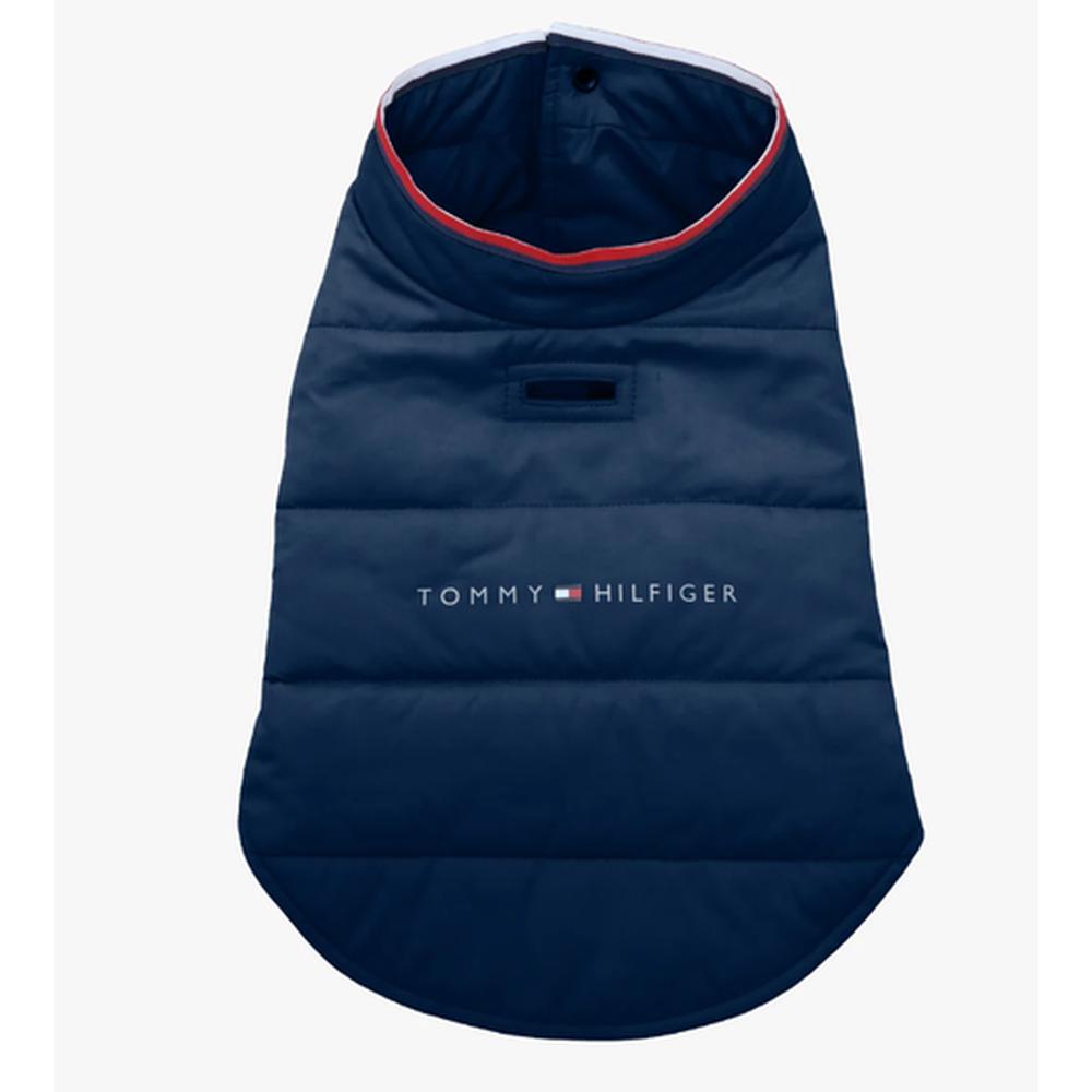 Tommy Hilfiger Jachetă Câini/Pisici, Logo Print Sky XS, Vreme Rece