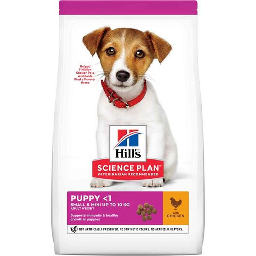 HILL'S SP Puppy Small & Mini, Pui, Dezvoltare Sănătoasă, DHA, 3 Kg