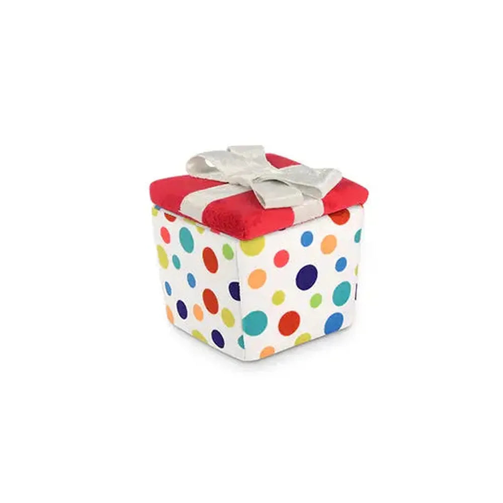 PLAY Jucărie Câini Set Cadou (Pawfect Present), Os Chițăitor, Zgomot, Eco-Friendly, Durabil