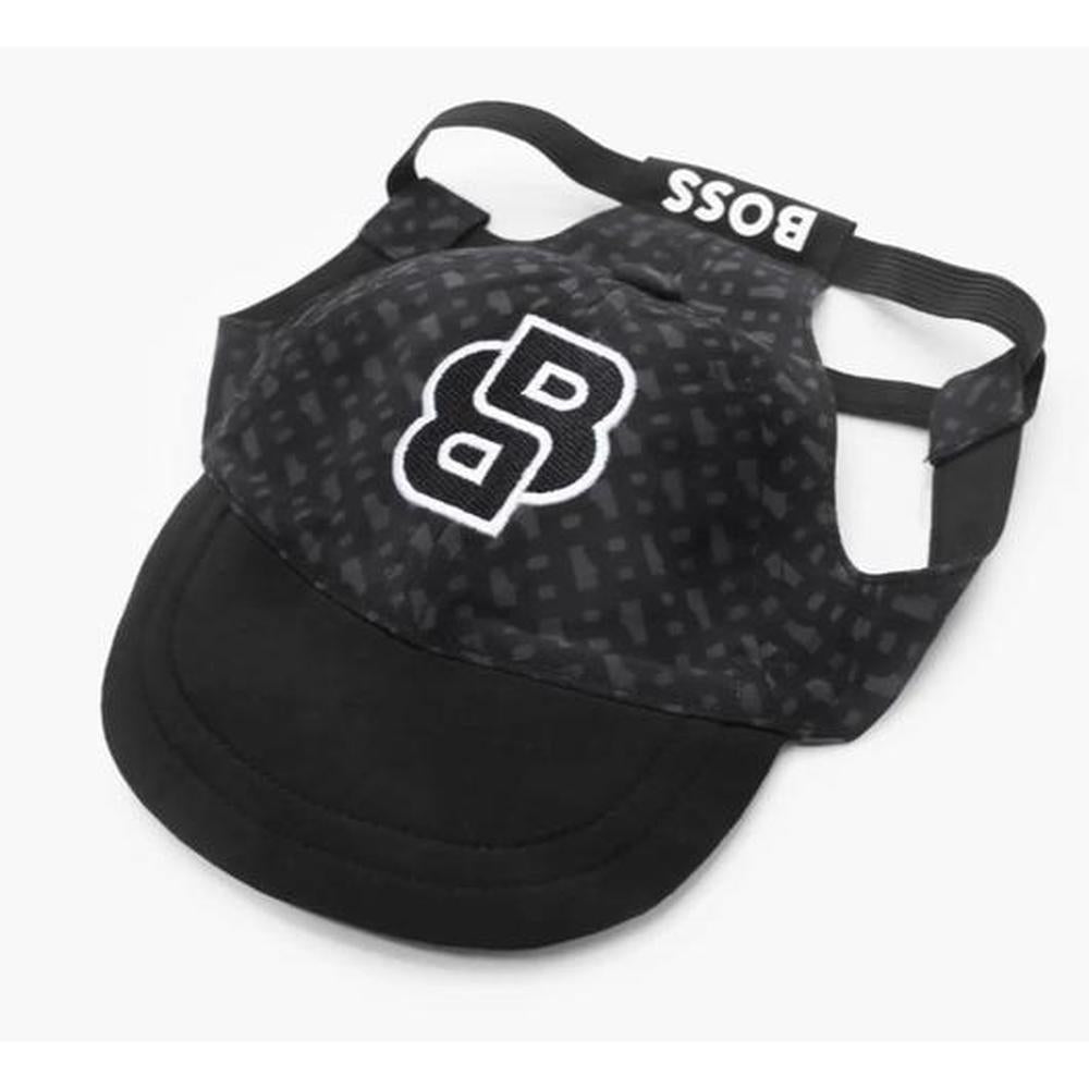 BOSS Dog Set Pălărie & Bandană Monogram XS, Joc Interactiv Câini/Pisici