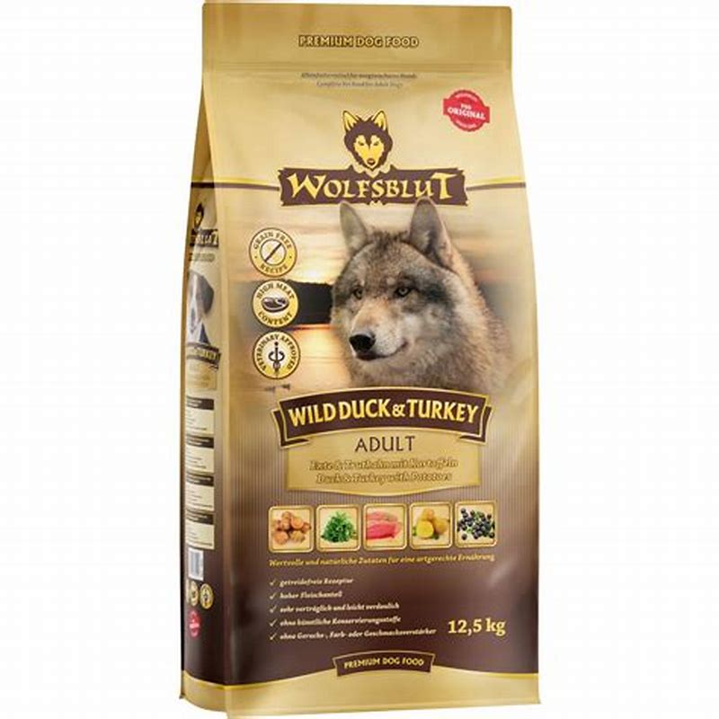 Wolfsblut Puppy Wild Duck&Turkey hrana umeda pentru caini 200 g - detalii ambalaj