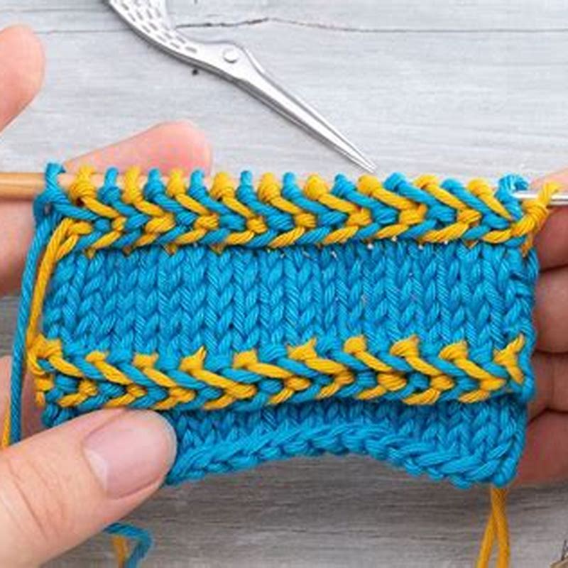 Green Braid Knit Jersey | 35cm - detalii ambalaj