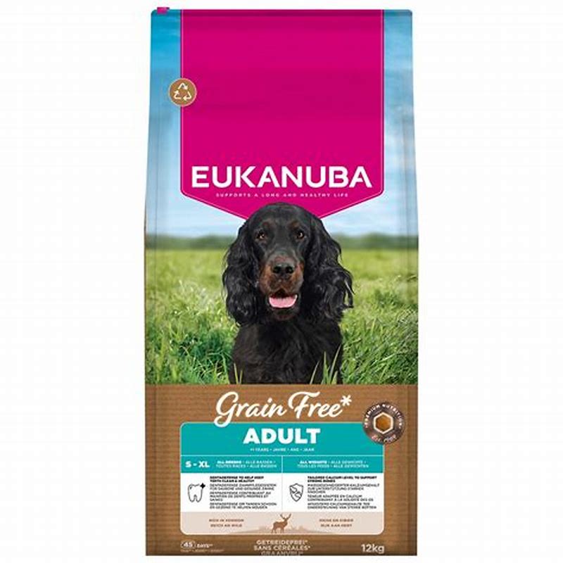 Eukanuba grainfree adult 12 kg - detalii ambalaj