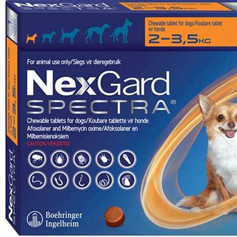 Nexgard Spectra Xs 2-3.5Kg - detalii ambalaj