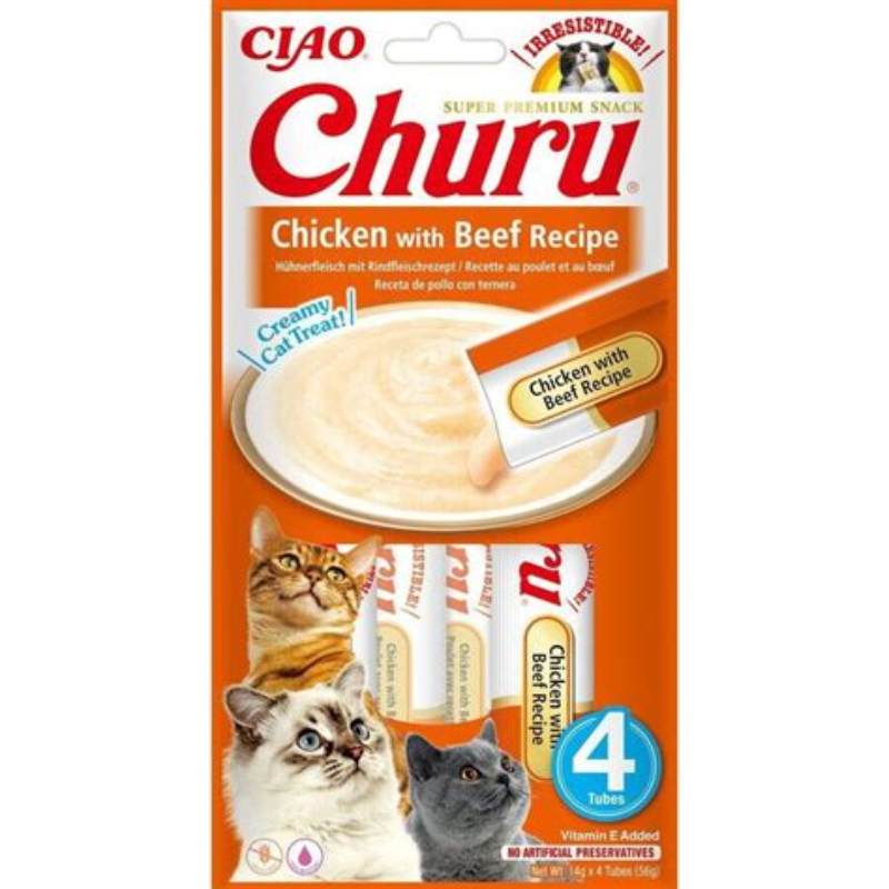 CHURU reteta pui senior 4 buc - detalii ambalaj