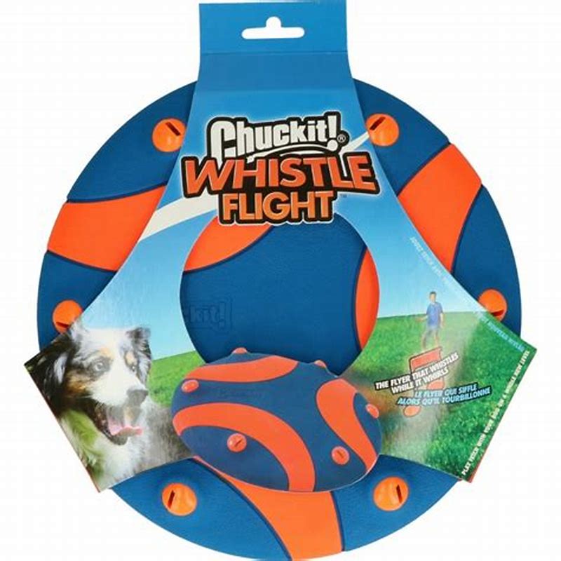 Chuckit Whistle Flight - detalii ambalaj