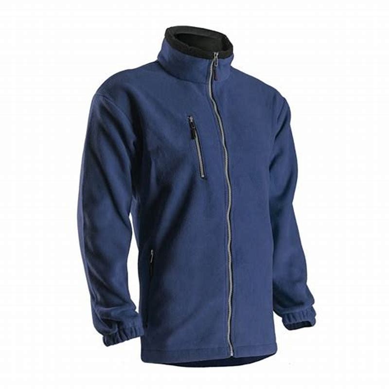 Hanorac fleece albastru S - detalii ambalaj