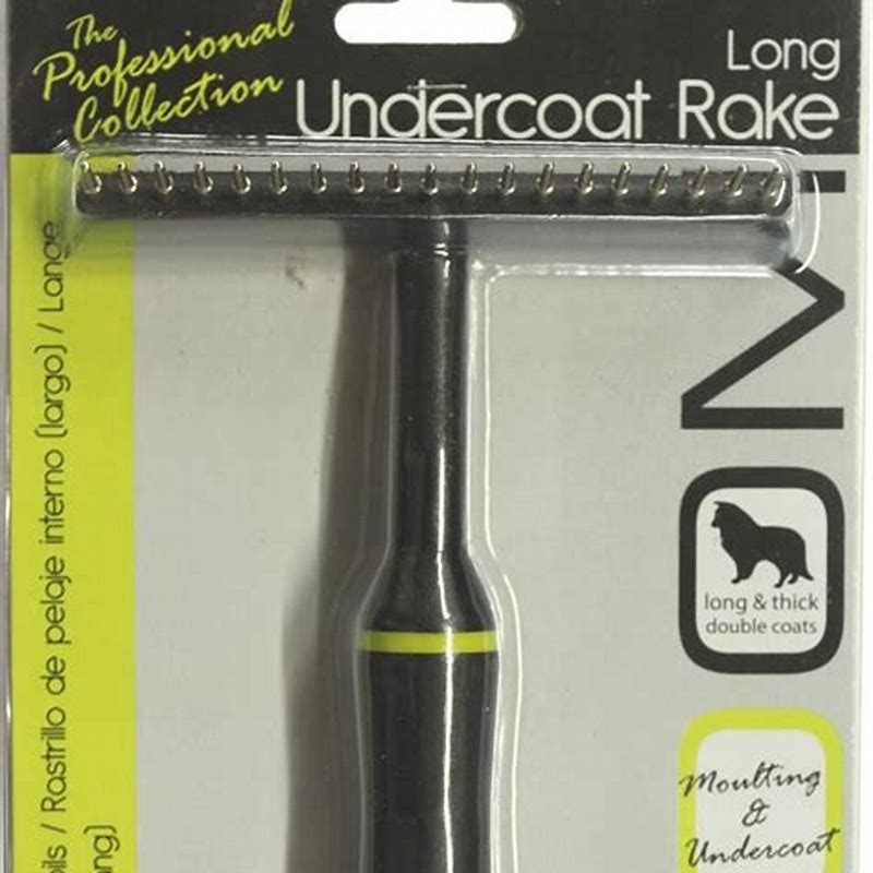 Groom Professional Undercoat Rake - detalii ambalaj