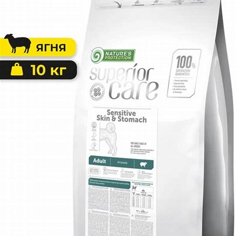 Nature's Protection Superior Care sensitive skin and stomach adult 10 kg - detalii ambalaj