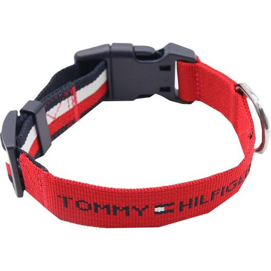 Tommy Hilfiger Zgardă Webbing XXL, Desert Sky/Roșu, Ajustabilă, Talie Foarte Mare