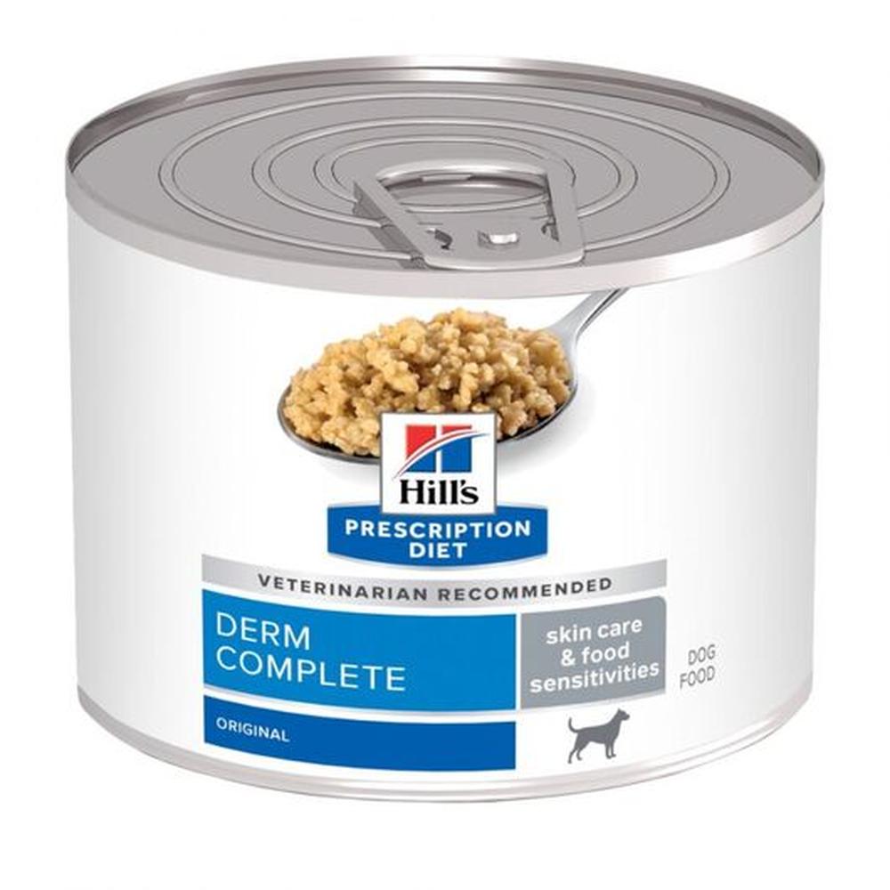 HILL'S PD Derm Complete, Hrană Umedă Câini, Piele/Alergii, 200 g