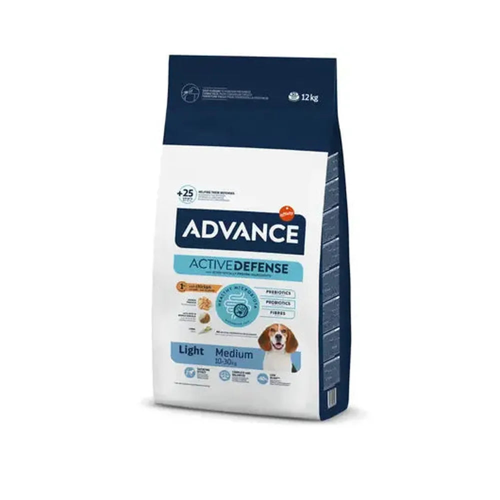 ADVANCE Medium Light, Pui, Greutate & Obezitate, 48% Mai Puține Grăsimi, 12 Kg
