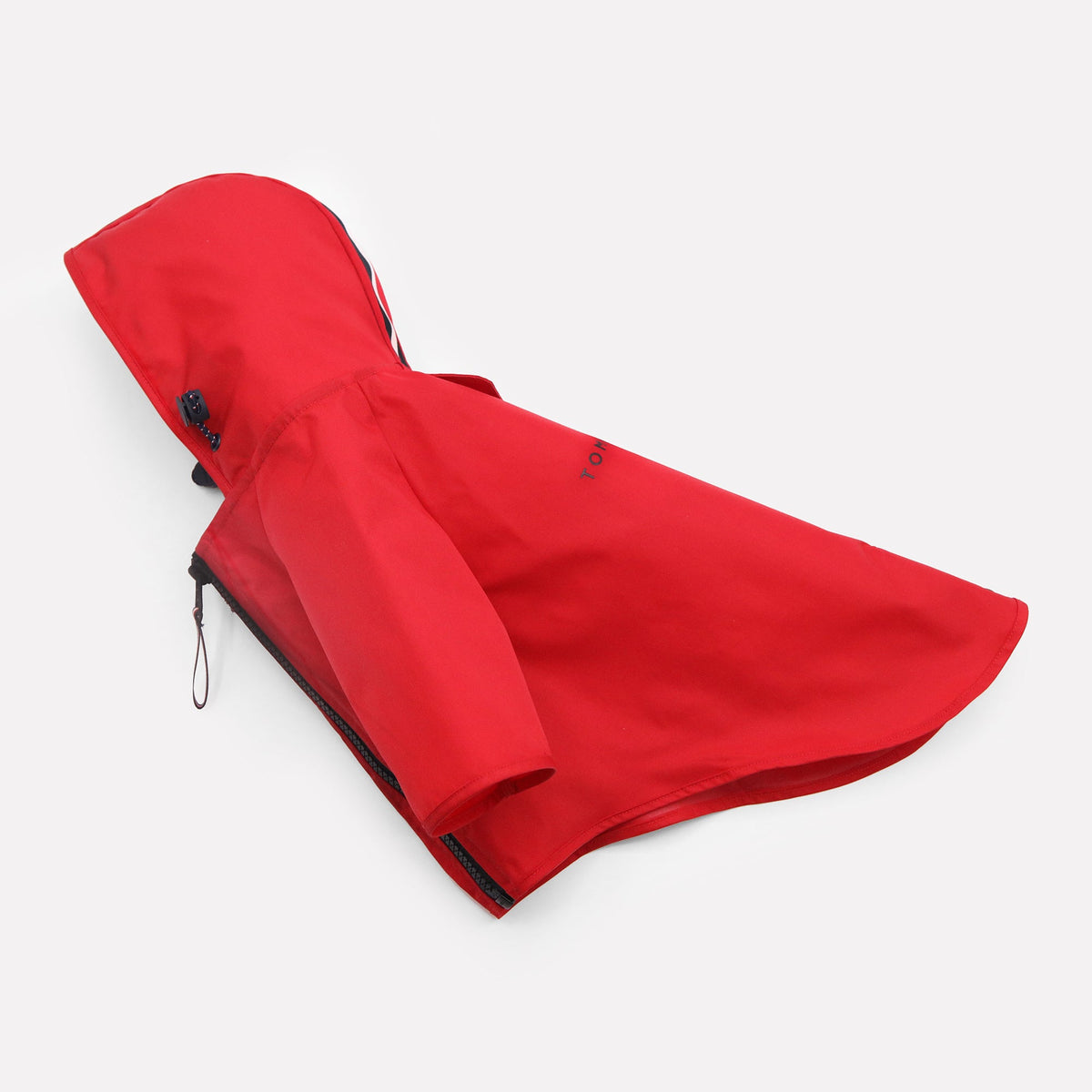Pelerina de ploaie rosie XS