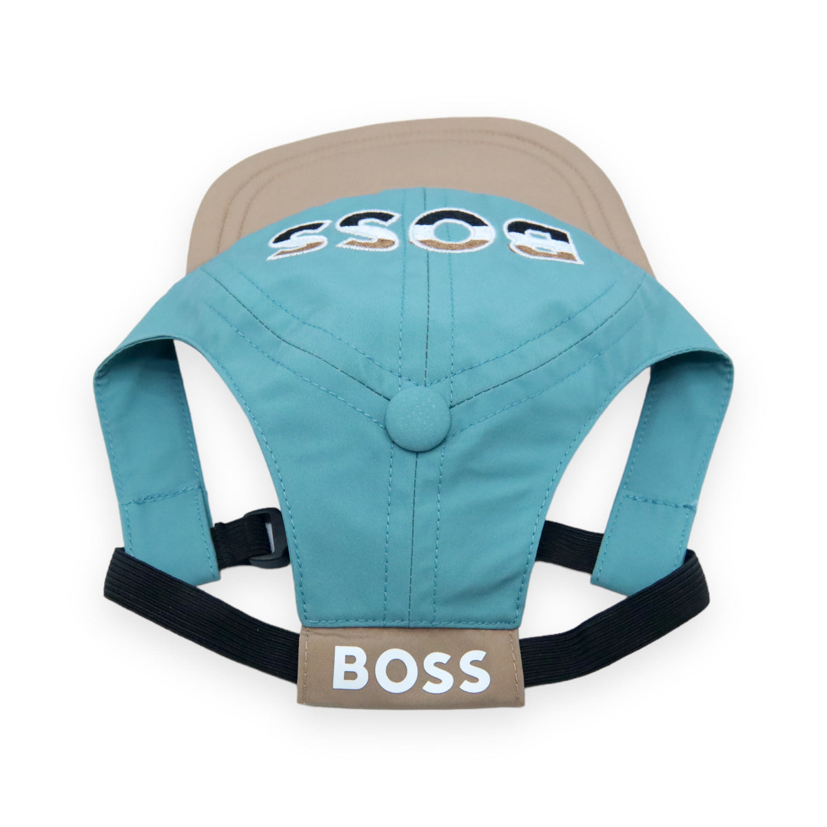 BOSS Dog City Hat Black Tonal Monogram XXS-XS