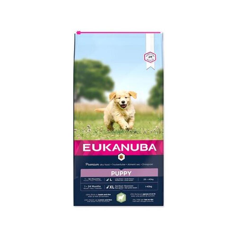 Eukanuba Puppy Junior Miel & Orez – Hrană uscată pentru câini juniori, 12 kg