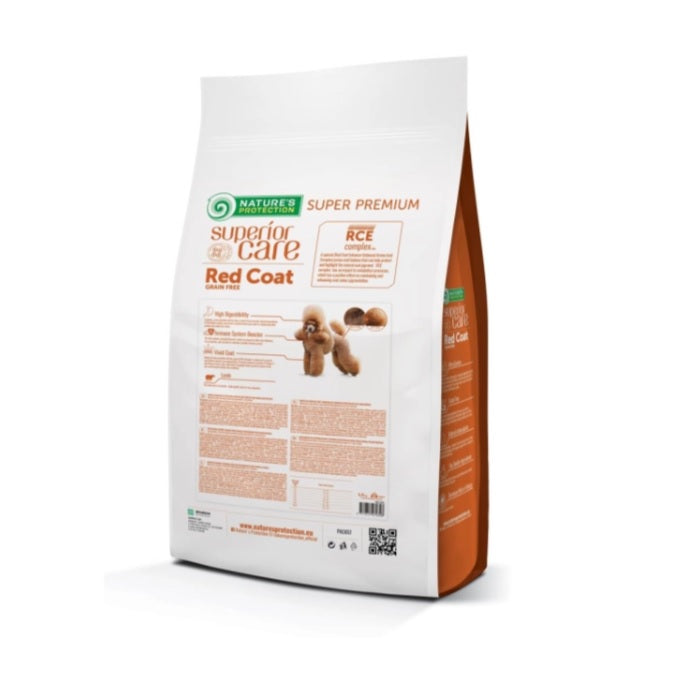Nature's Protection Superior Care Red Coat Grain Free Lamb Adult Smalll&Mini Breeds 1.5 kg