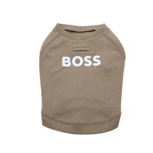BOSS Dog Essentials Tricou Crewneck XXL, Manecă Scurtă, Câini Mari