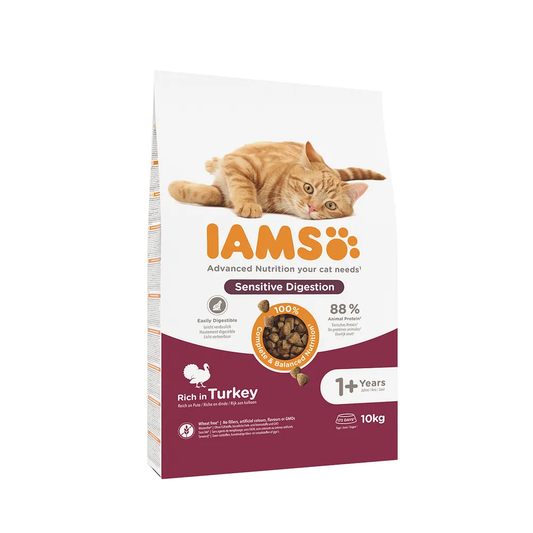 IAMS Sensitive Digestion Adult Curcan, 88% Proteine & Orez, 3 Kg