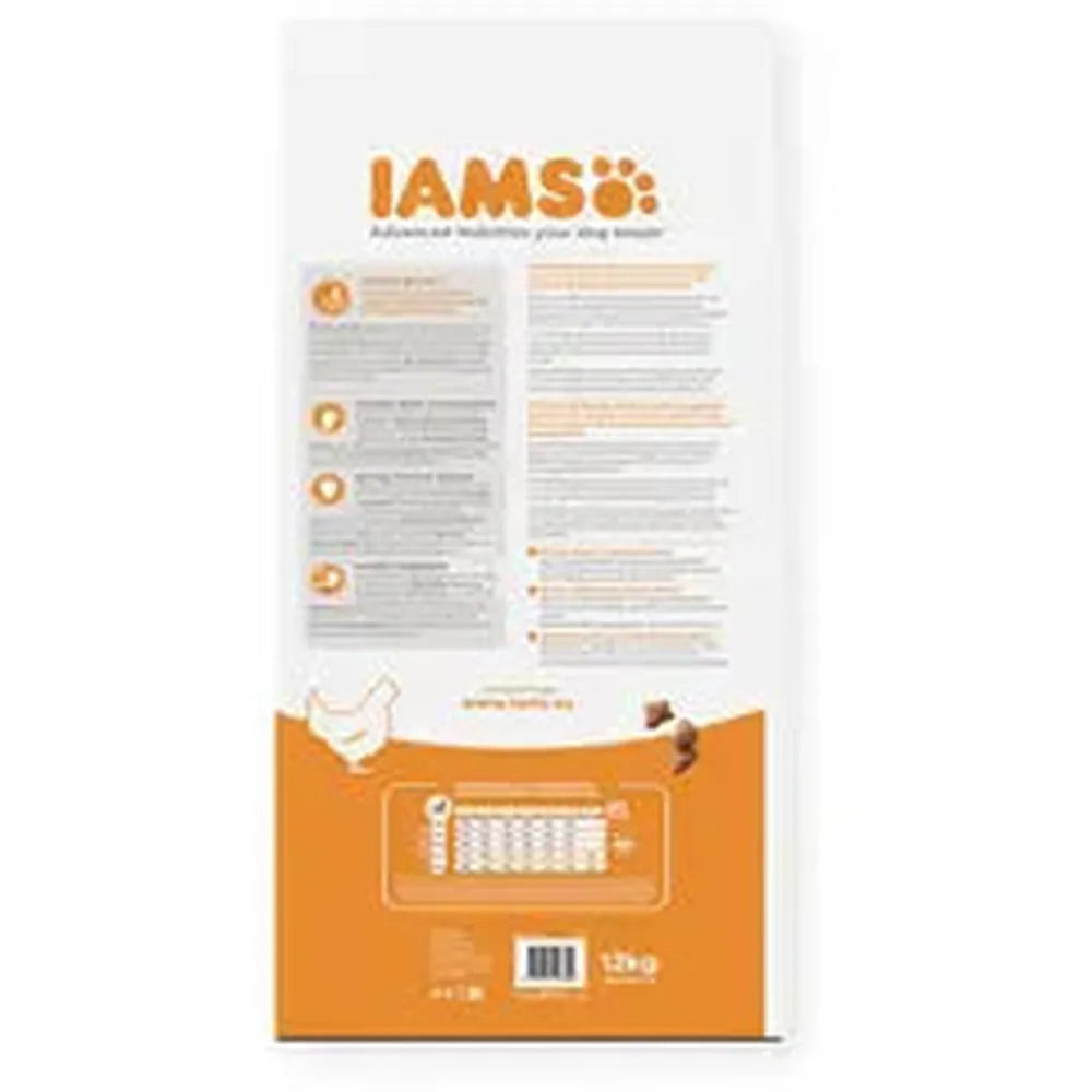 IAMS Puppy Large Breed Pui, DHA Creier & Oase Puternice, 12 Kg