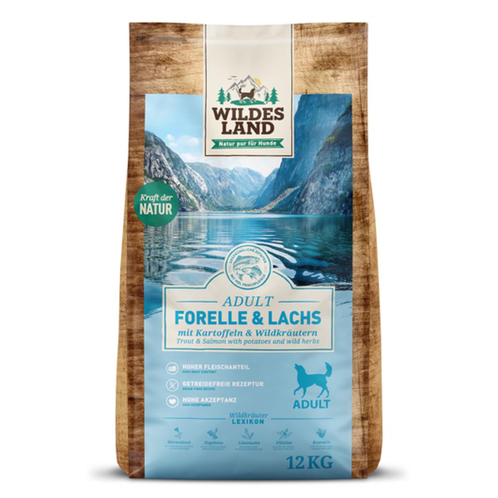 Wildes Land Hrană Uscată Câini | Păstrăv & Somon | Fără Cereale & Omega-3