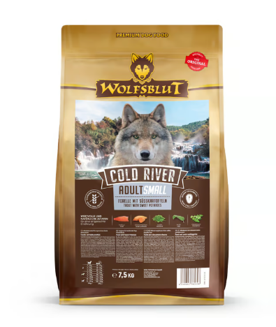Wolfsblut cold river small breed 7.5 kg