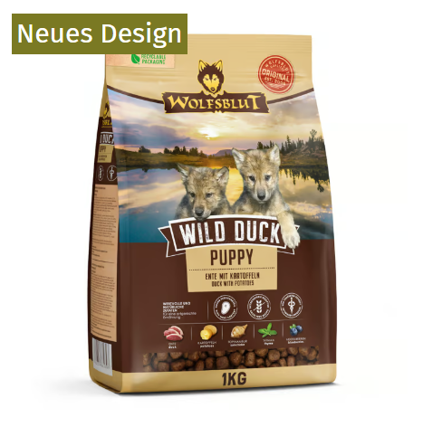 Wolfsblut Wild Duck Puppy 1kg