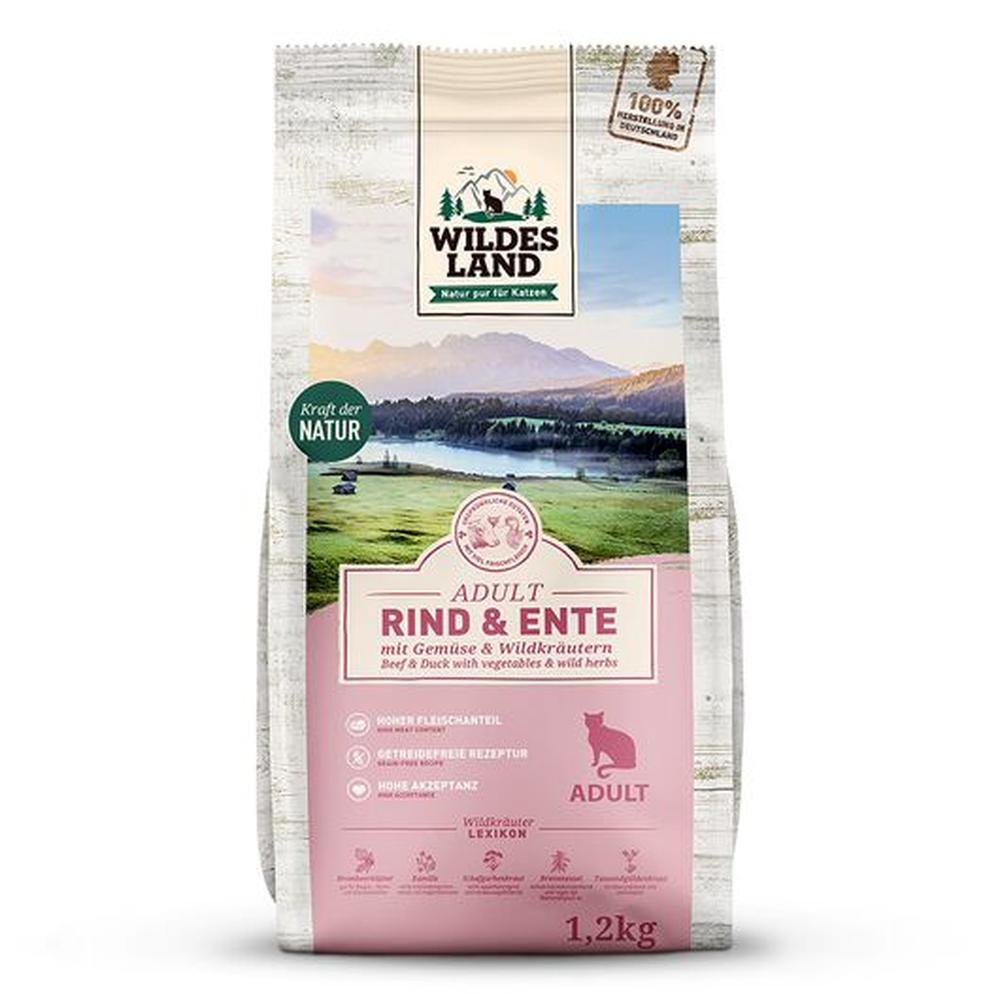 Wildes Land Hrana uscata pentru pisici 1.2 kg