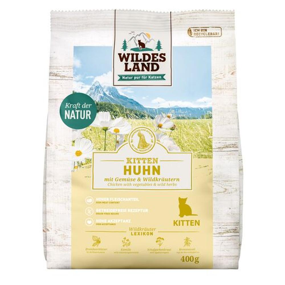 Wildes Land hrana uscata pentru pisoi cu carne de pui 400 g