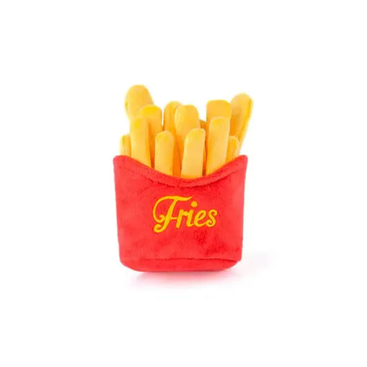 PLAY Jucărie Câini Cartofi Prăjiți (Frenchie Fries), American Classic, Chițăit/Foșnit, Eco-Friendly