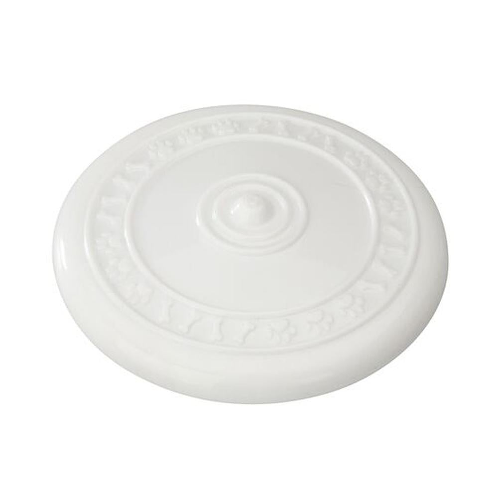 Jucărie Frizbee Câini Cauciuc (23 cm), Aromă Vanilie, Durabilă, Aport, Rezistentă la Mestecat