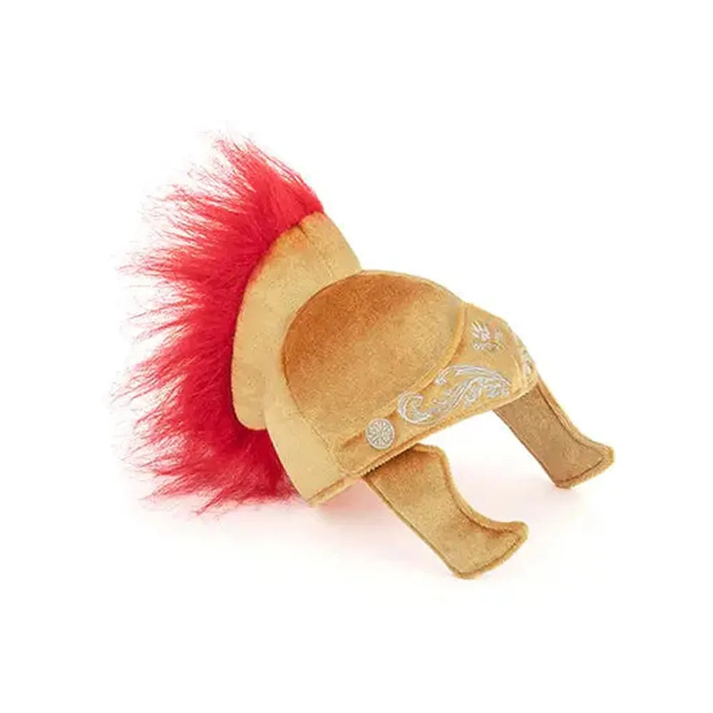 PLAY Jucărie Câini Pălărie Gladiator (Mutt Hatter), Chițăit, Foto, Eco-Friendly, Lavabilă