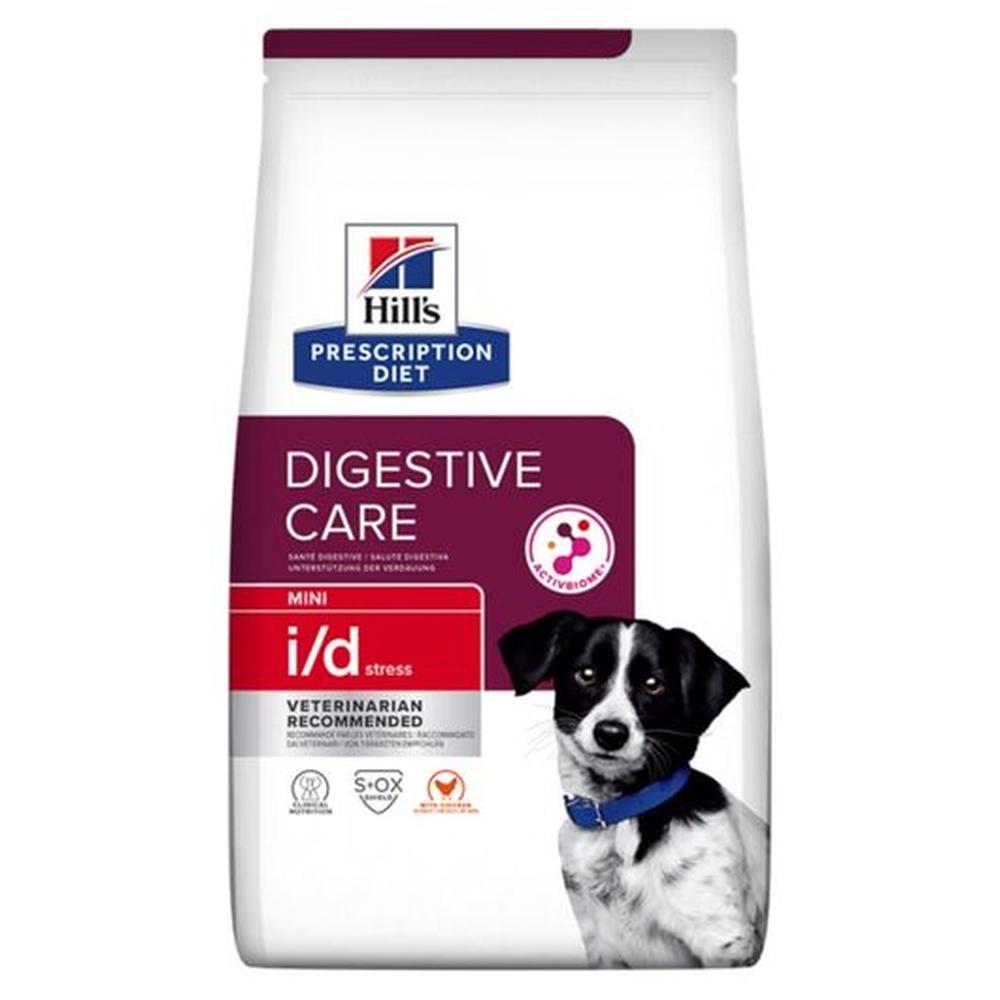 HILL'S PD i/d Stress Mini, Câini Mici, Gastrointestinal & Stres, Hidrolizat, 3 Kg