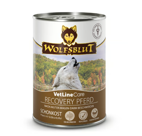 Wolfsblut VetLine Care Recovery carne de cal 395 g