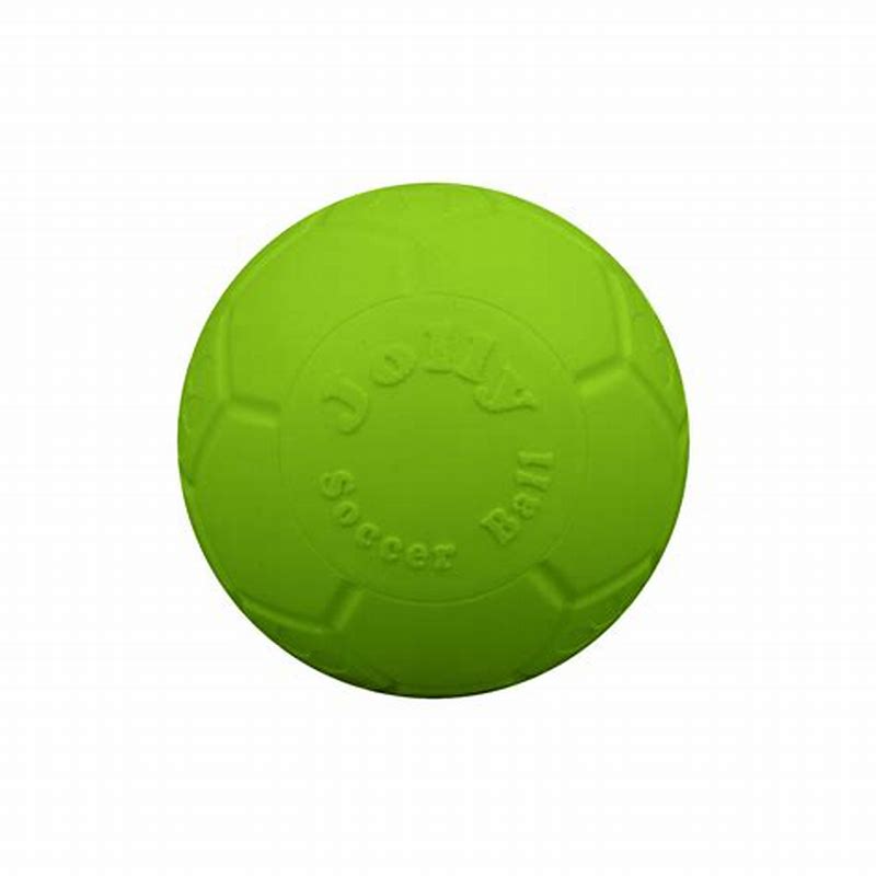 Jolly Mini Soccer Ball 7,5cm Appel Groen - vedere frontală