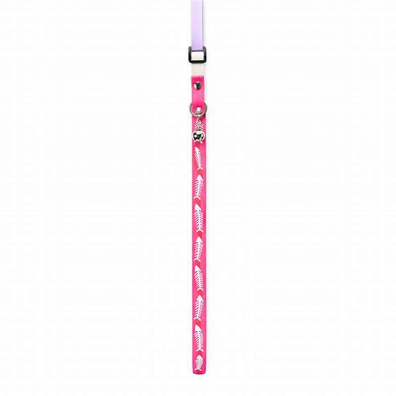Cheerhunting zgarda pentru pisici roz material satinat - imagine produs