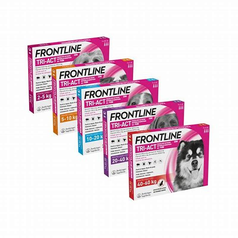 Frontline Tri-Act caini (2-5kg)-sol.spot-on x 0.5ml x 3-Boehringer Ing.Animal Health FR - vedere frontală