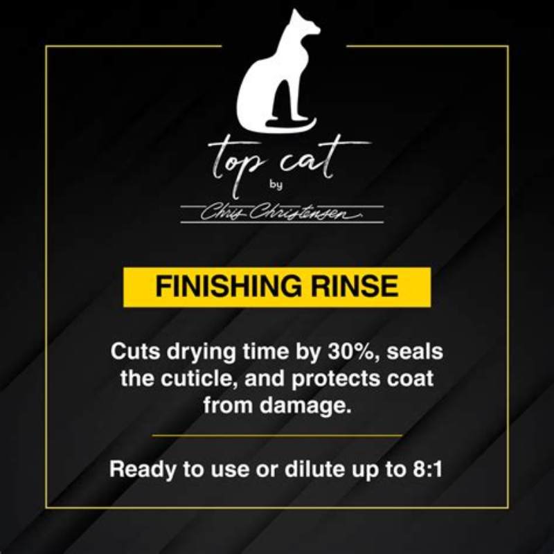 CCS Topcat Finishing Balsam 237 ml - detalii ambalaj