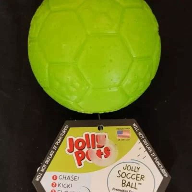 Jolly Mini Soccer Ball 7,5cm Appel Groen - imagine produs