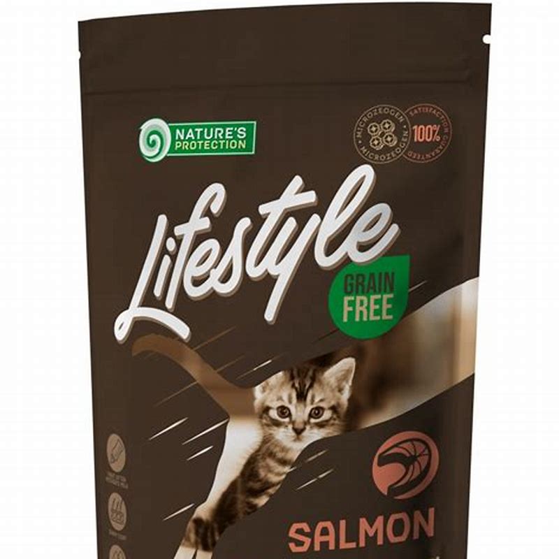 Nature's Protection Lifestyle kitten somon 400 g - imagine produs