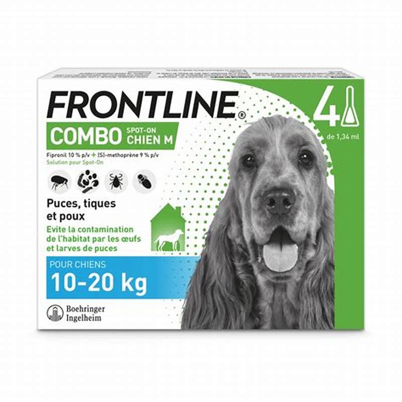 Frontline Combo M 10-20 KG - detalii ambalaj