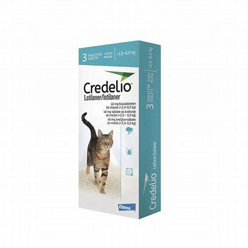 CREDELIO 48 mg pisici 2 - 8 kg - detalii ambalaj