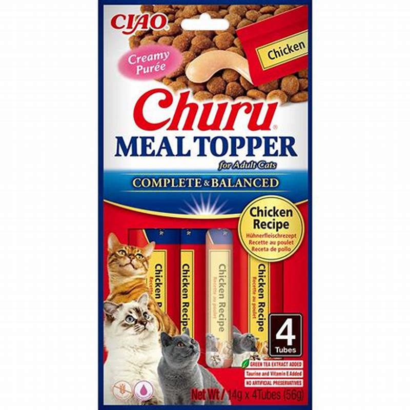 Churu Cat Meal Topper Chicken Recipe - imagine produs