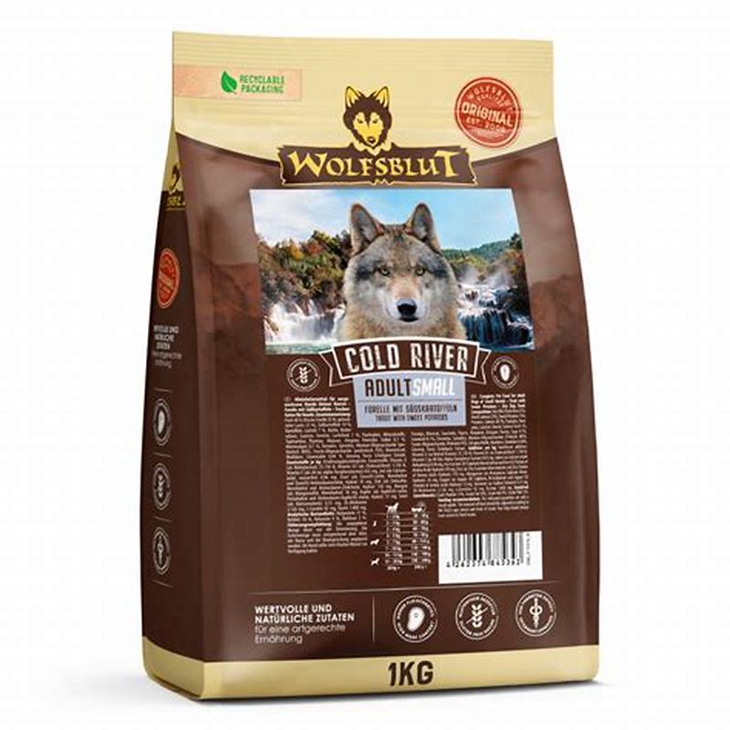 Wolfsblut cold river adult small breed 1 kg - imagine produs