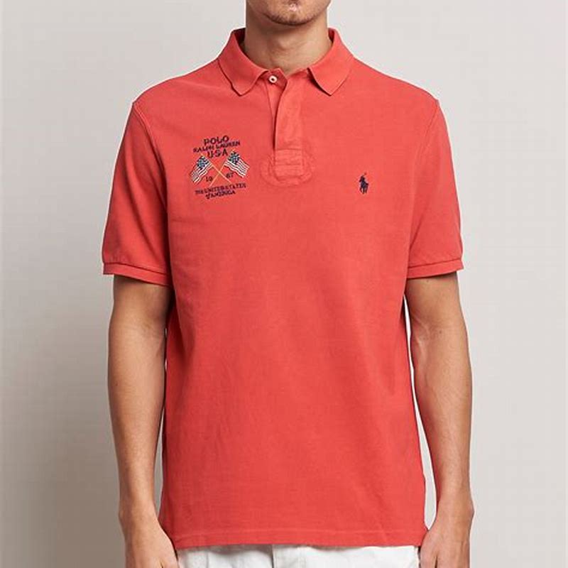 Polo flag primary red XS - imagine produs