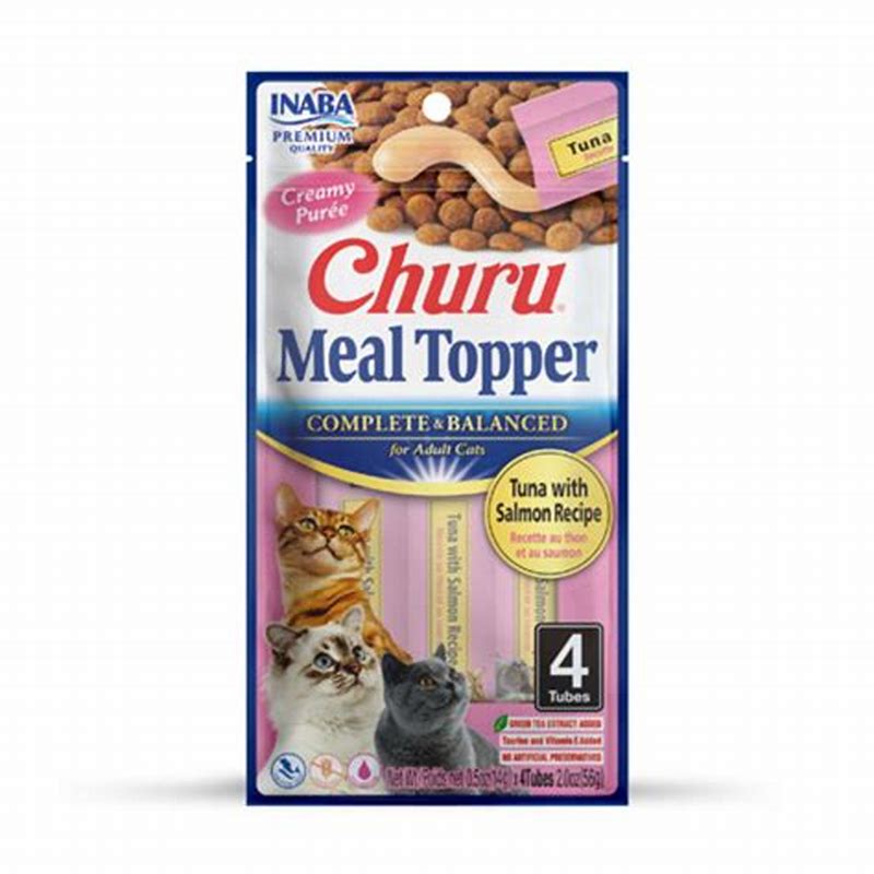 Churu Meal Topper Tuna With Salmon Recipe 14Gx4 - imagine produs